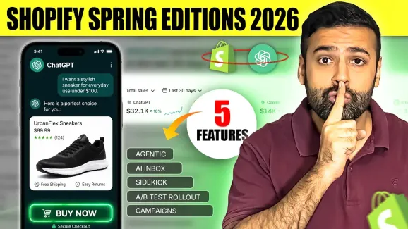 Image related to shopify spring 2026 edition: the only updates that matter