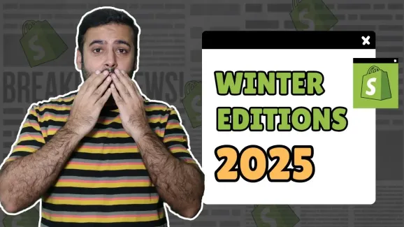 Image related to shopify winter editions 2025 – 150+ new improvements