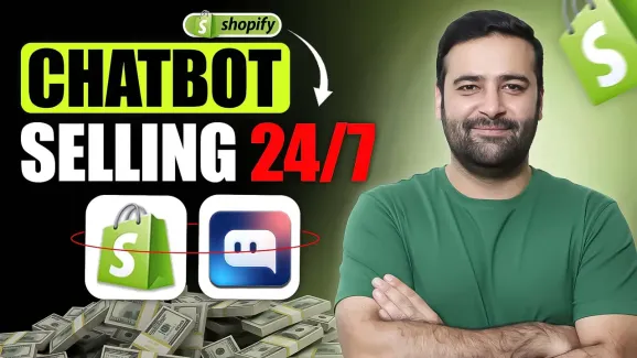 Image related to this ai chatbot sells for you 247 on shopify (live demo)