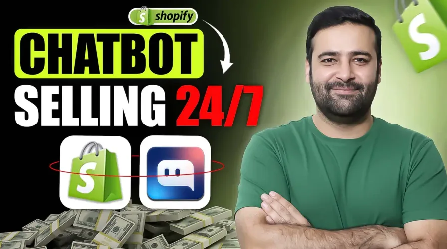 This AI Chatbot Sells for You 247 on Shopify (Live Demo)