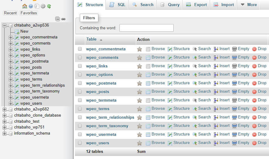 database-tables