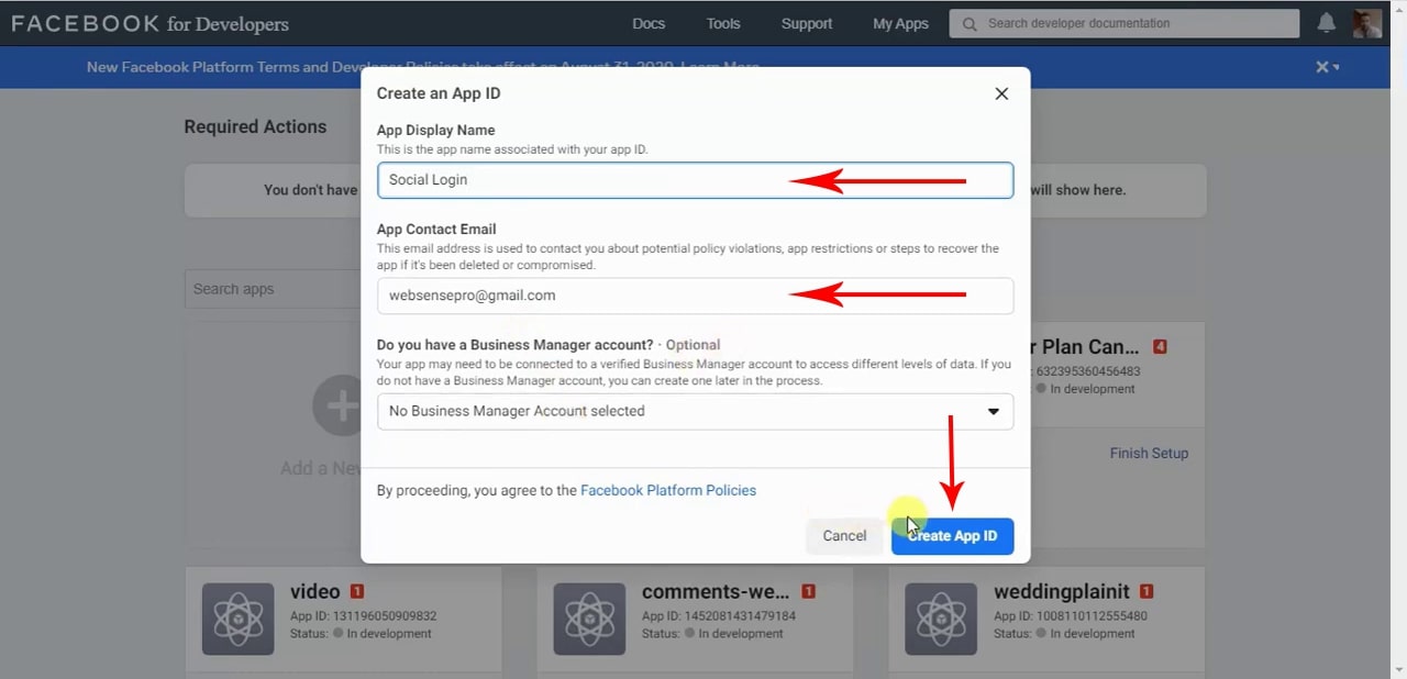 How to add Facebook & Google Social Login Buttons in WordPress? - With API  Generation ( Part 5/10 ) 