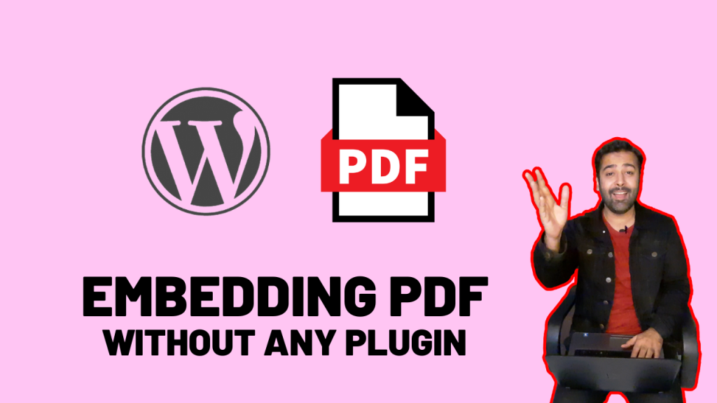 embed pdf without plugin