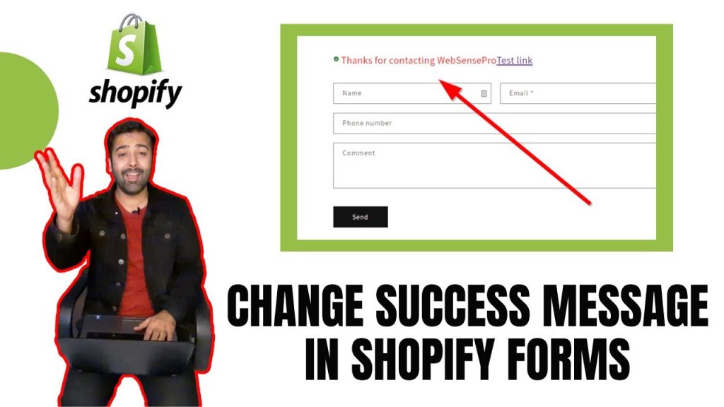 success message styling shopify