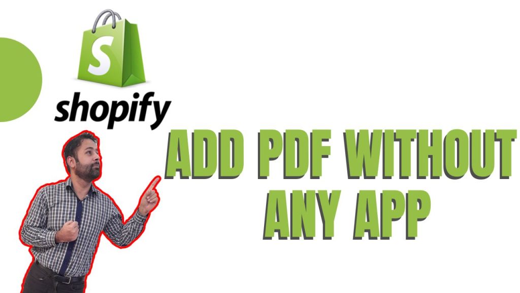 Embed PDF in Shopify Store