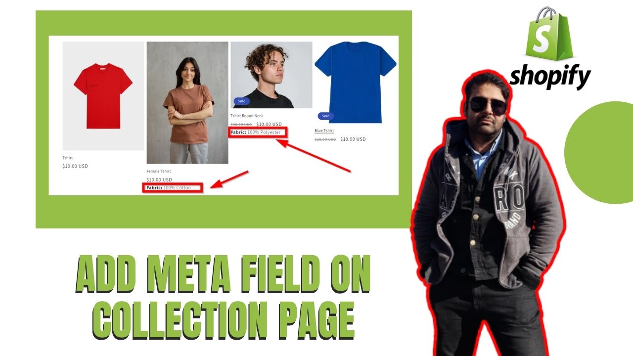 Add Meta Field on Collection Page - Shopify