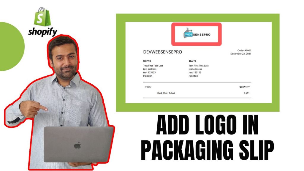 How To Add Logo in Packaging Slip of Shopify