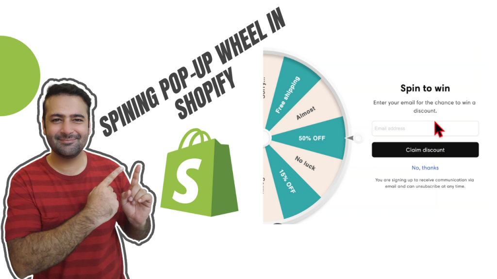Spin To Wheel Popup in Shopify