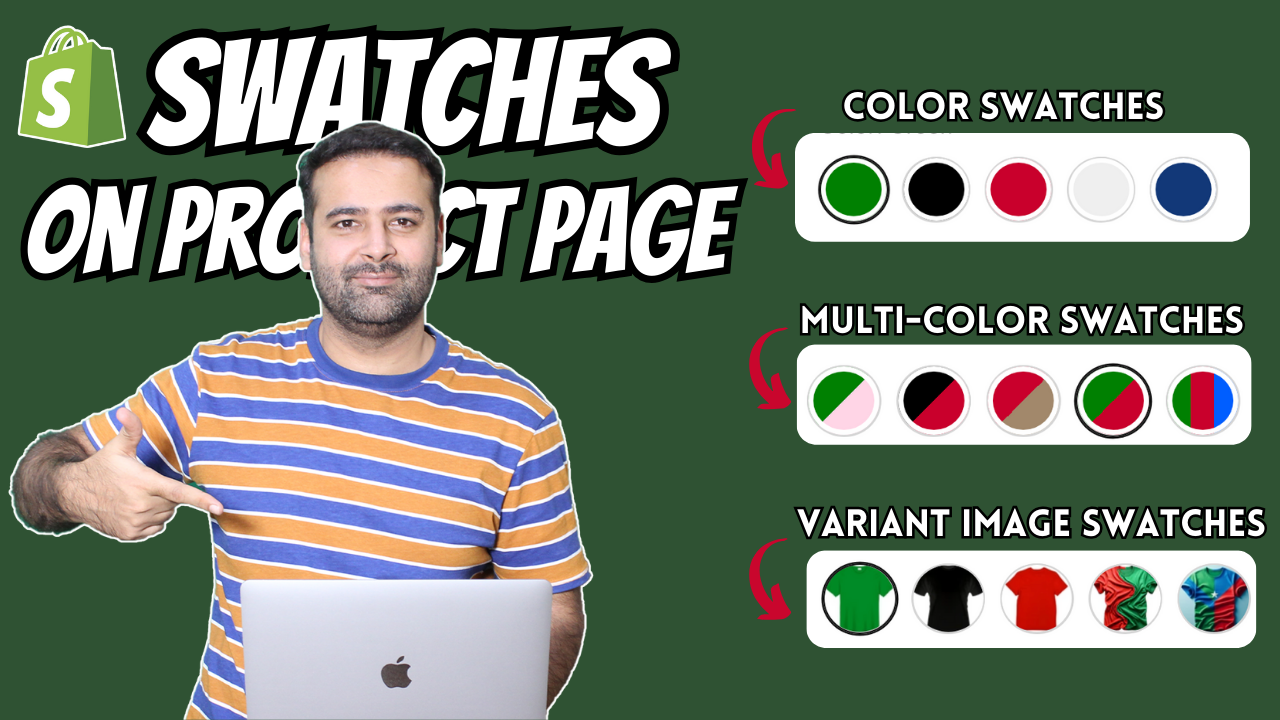 How To Add Color Swatches In Shopify Product Page?