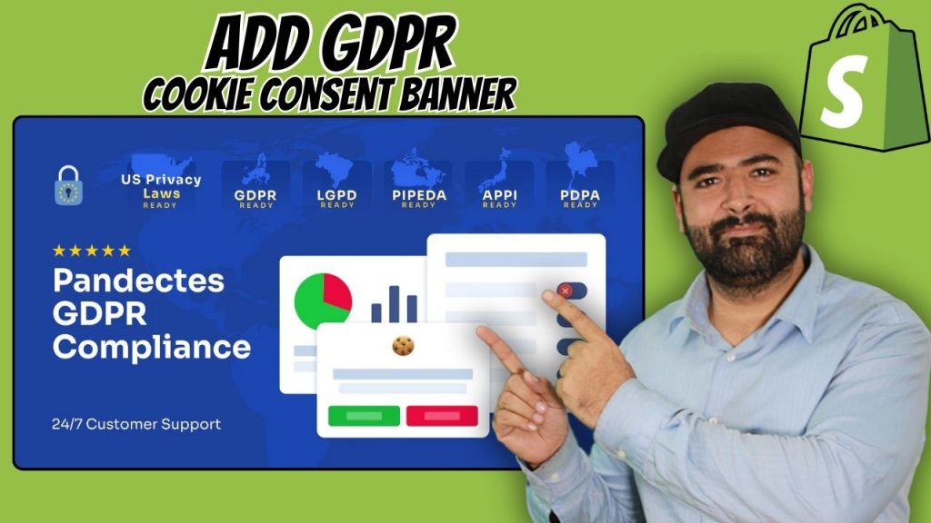 How To Add GDPR Cookie Consent Banner In Shopify - Pandectes GDPR Compliance - 2024