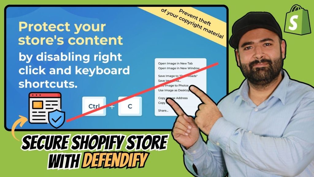 How To Secure Your Shopify Store - [Defendify Copyright AntiTheft]