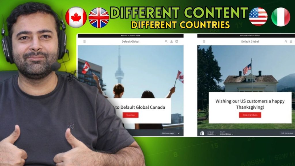 How To Show Different Content For Different Countries [Shopify - Without APP]