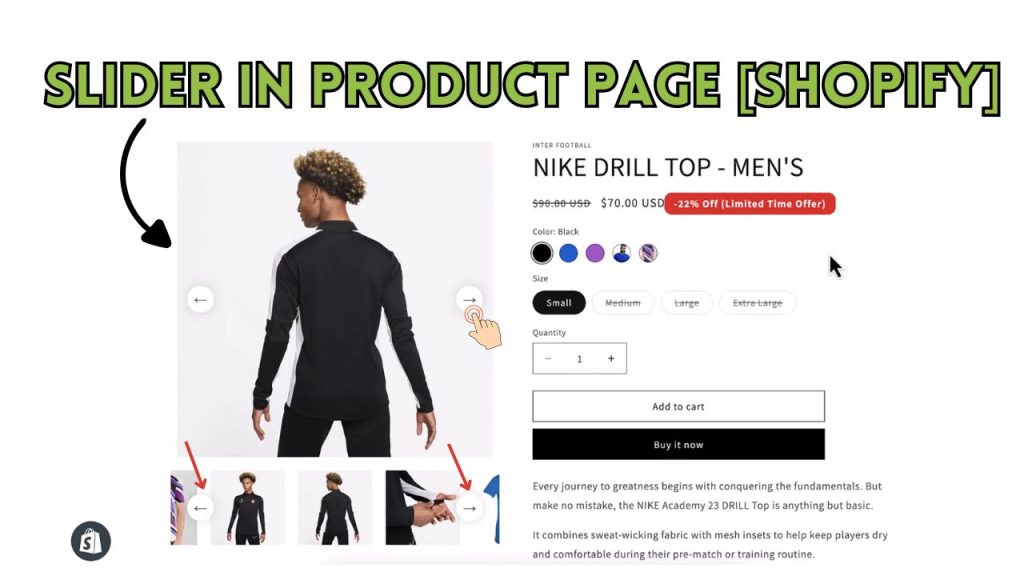 How To Add Slider in Product Page Shopify [Dawn v15 Updated]