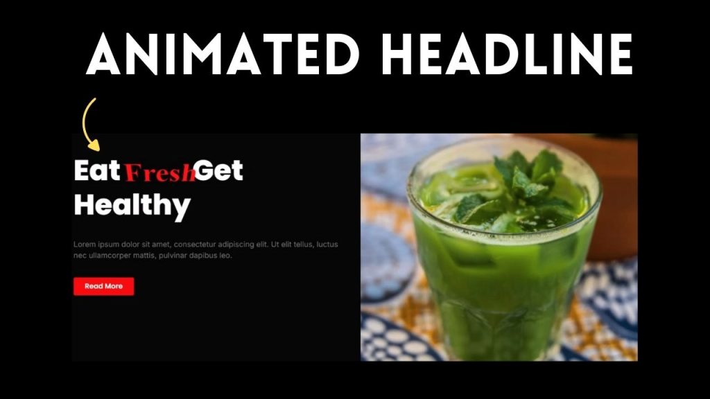 How to Use the Animated Headline Widget