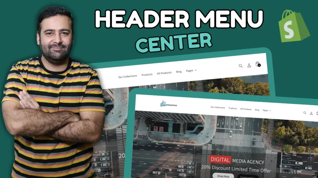 How To Center The Header Menu [Dawn Theme]