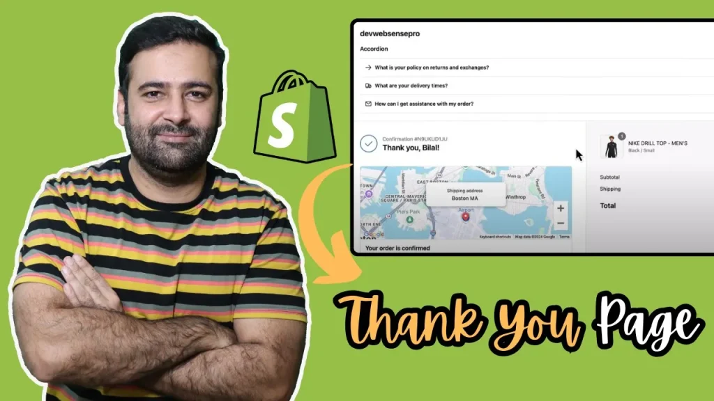 How To Add Custom Content on Thank You Page [Free - Shopify]