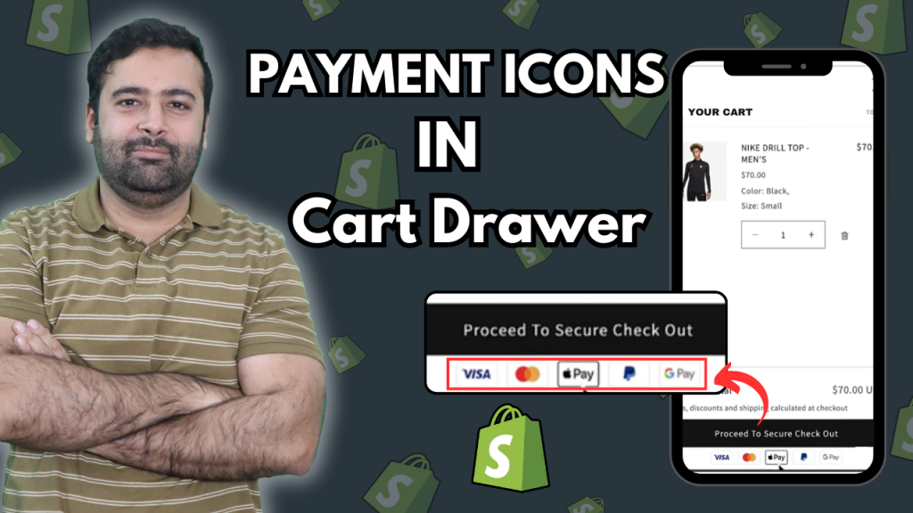 How to Add Payment Icons in Cart Drawer [Shopify]