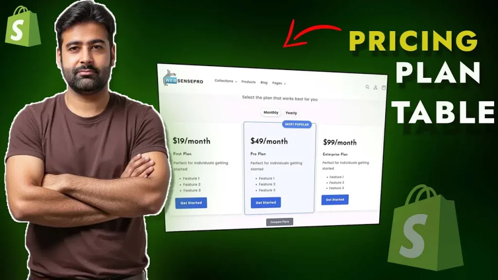 How To Add Pricing Plan in Shopify [Without APP - Free]