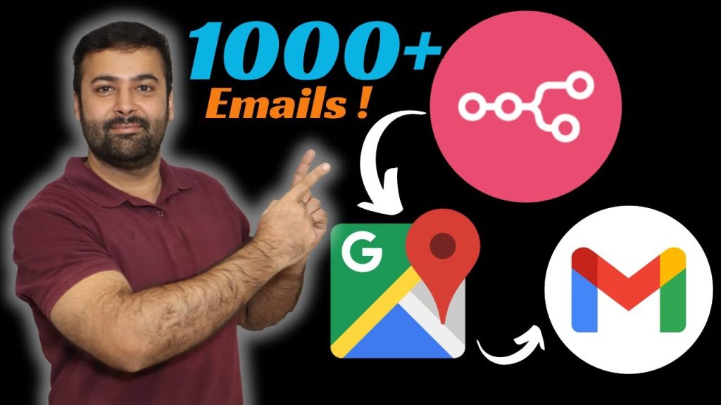 How To Scrape Unlimited Emails from Google Maps [N8N FREE]