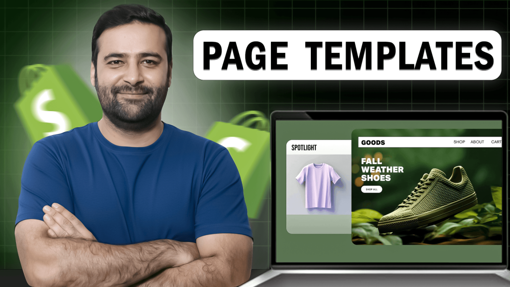 [Shopify Website Designer Tips] How to Create Page Templates