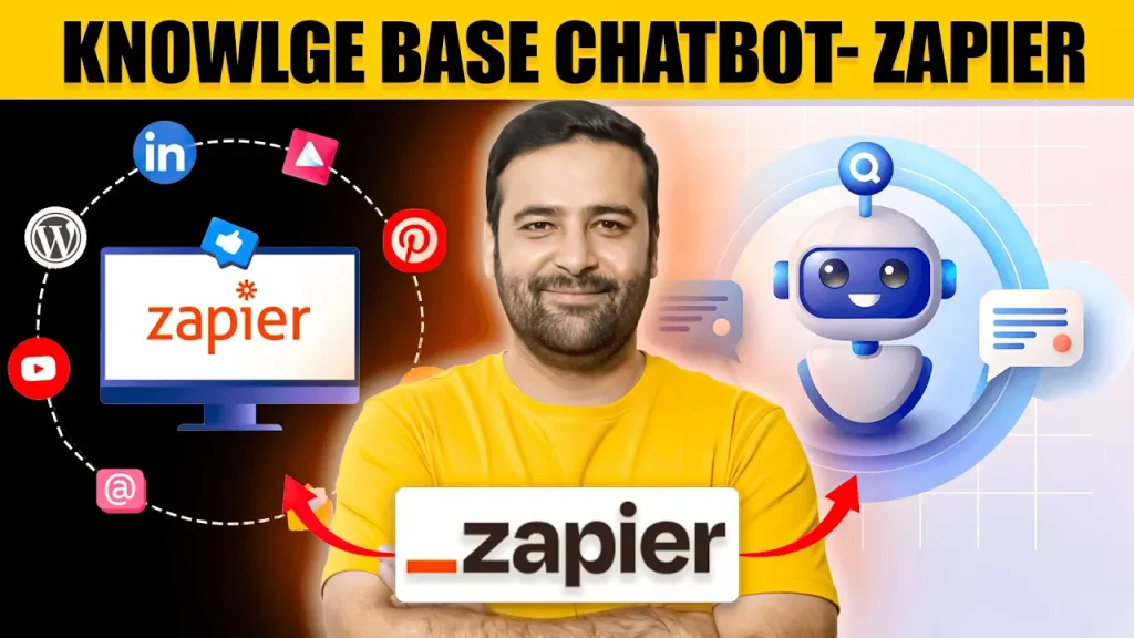 How To Build a Chatbot using Zapier - No CODING REQUIRED [Step-by-step]