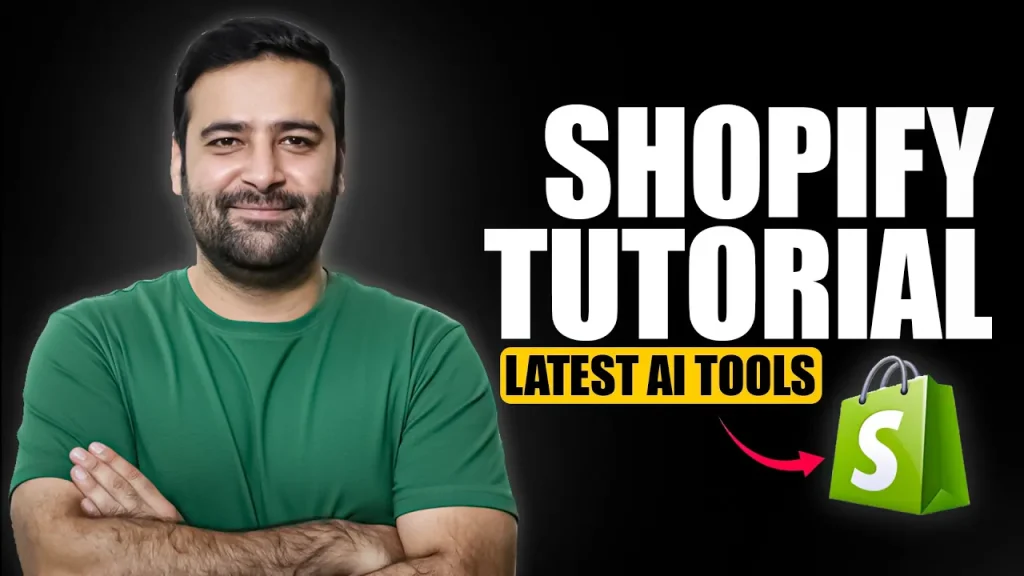 Shopify Tutorial For Beginners 2026 - with AI (Step-by-step)